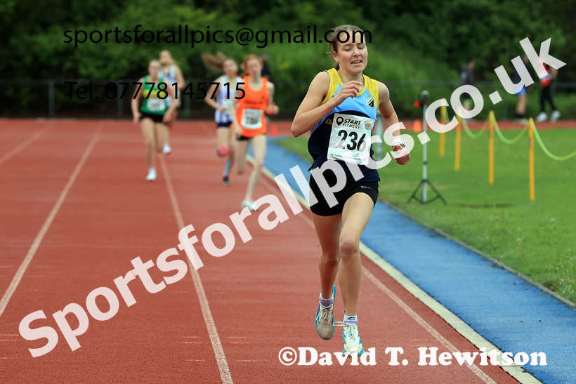 800 metres, 2026 North Eastern Track and Field Champs, Shildon, County Durham. Photo: David T. Hewitson/Sports for All Pics